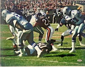 MIKE RICHARDSON Signed Chicago BEARS 11x14 PHOTO Chicago Sports Legends COA - Picture 1 of 1
