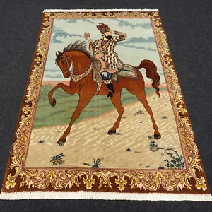Orient Teppich Kerman 148 x 100 cm Kirman Bildteppich Perserteppich Handgeknüpft - Bild 1 von 10