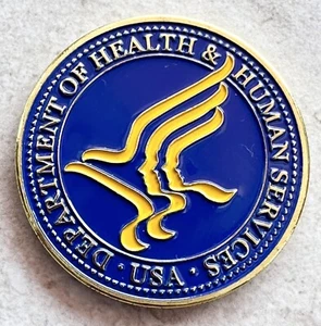 United States Department of Health & Human Services Challenge Coin - Picture 1 of 5