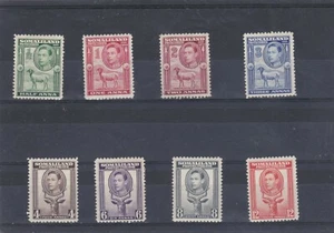 SOMALILAND P;ROTECTORATE 1938 HEADS TO LEFT SHORT SET SG.93-100 L/ MOUNTED MINT - Picture 1 of 2