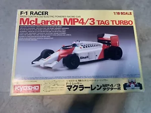 New Kyosho 1/18 RC McLaren MP4/3 Tag Turbo Electric Powered F-1 Racer #3176 - Picture 1 of 6