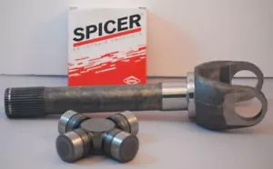 Fit Chevy DANA 60 UPGRADED 35 SPLINE OUTER AXLE YOKE SHAFT STUB / U-JOINT KIT - Picture 1 of 4
