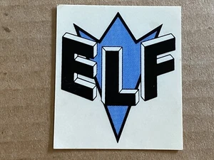 NOS Elf Vintage Bmx Original Late 80s/Early 90s Sticker GT03097 - Picture 1 of 4