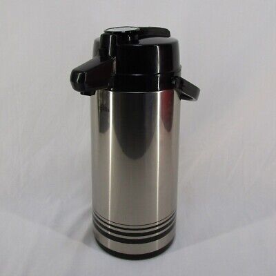 Peacock AirPot Lever Pot Update 2.2L Hot Cold Vacuum Bottle Carafe Coffee Pump • 49.95$