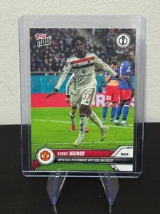 2024-25 UEL Topps NOW Kobbie Mainoo Base | Print Run: 249 Manchester United #18 - Picture 1 of 2