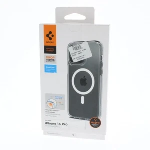Coque Spigen Crystal Hybride pour iPhone 14 Pro Transparente avec MagSafe - Photo 1 sur 3