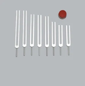 8 Solar Harmonic Spectrum Tuning Forks +Activator+Pouch - Photo 1 sur 1