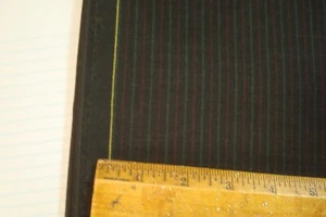 2.88 yds Crossville Super 100s WOOL FABRIC Luxury Suiting 7.5 oz Charcoal 104" - Picture 1 of 5