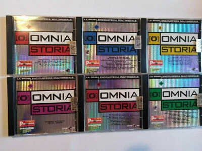 OMNIA STORIA CD-ROM Enciclopedia Multimediale COMPLETA in 6 Dischi De Agostini  - Immagine 1 di 2