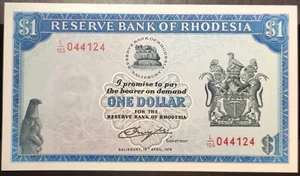 Rhodesia 1 dollar 1978 UNC - Picture 1 of 2