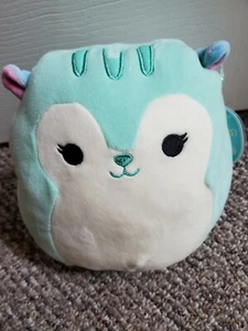 Squishmallows 8 Zoll Serene das Eichhörnchen mit niedlichem Schwanz - Bild 1 von 2