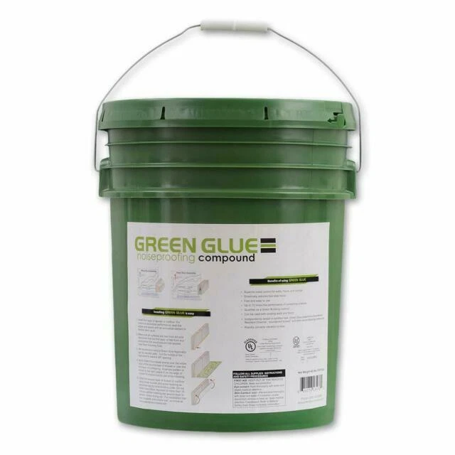 Green Glue RGG400110 Noiseproofing Compound - 5 Gallon Bucket