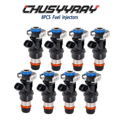 8x Inyector de combustible FJ101 5235434 5235435 para GMC Yukon Denali V8 6,0 2005-2006 Foto 1 de 4