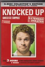 Knocked Up (DVD, 2007, 2-Disc Set, Unrated  Unprotected Widescreen) + Box sleeve