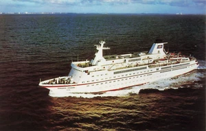 Postal Línea Embudo Azul "Princesa Mahsuri" Como Nueva - Imagen 1 de 2