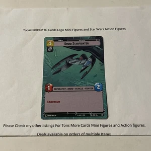 Droid Starfighter - Hyperspace #492 Star Wars Unlimited Twilight of the Republic - Imagen 1 de 2