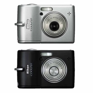 Nikon COOLPIX L12 CCD digital camera  3x optical zoom 2.5"LCD,Face Detection - Picture 1 of 26