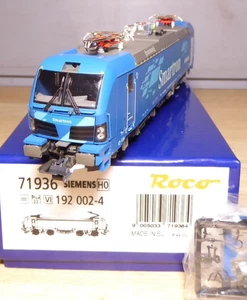 Roco 71936 H0 Locomotive Vectron Br 192 002-4 Smartron Epoch 6 Dss + LED Rare - Picture 1 of 11