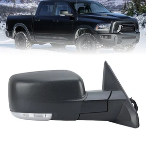 Espejo retrovisor lateral derecho texturizado señal térmica charco lámpara para Ram 1500 2013 2014-18 2019 - Imagen 1 de 16
