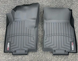 WeatherTech FloorLiner HP for 2014-2020 Nissan Rogue 1st Row Black 446301 - Picture 1 of 6