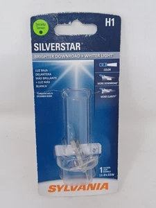 Sylvania Silverstar H1 bombillas de faros individuales selladas H1ST.BP NUEVO - Imagen 1 de 5