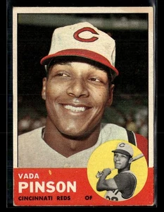 1963 Topps #265 Vada Pinson - Picture 1 of 2