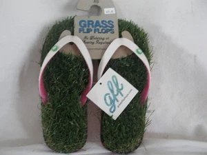 Grass Flip Flops XS US Größe 5,5 bis 7 Reduzierter Preis! - Bild 1 von 7