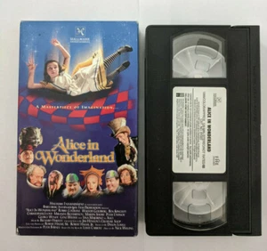 Alice in Wonderland VHS Live Action Hallmark Whoopi Goldberg, Robbie Coltrane - Bild 1 von 7