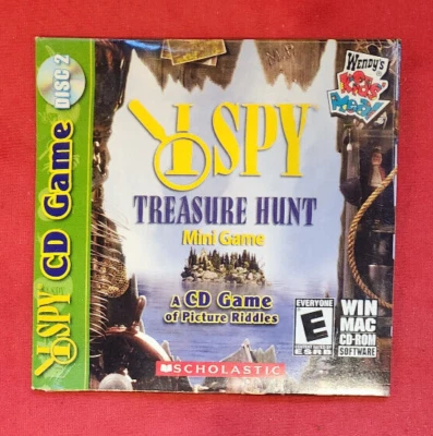 Wendy's Kids Meal I Spy Treasure Hunt Mini Game CD Game Disc 2 2009 Sealed - Image 1 of 2
