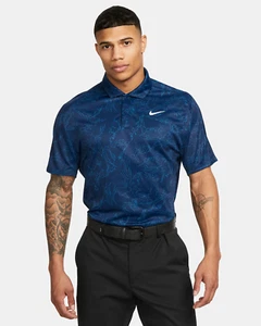 TW Tiger Woods Herren Nike Dri-FIT ADV Golf Polo Navy Größe S M XL 2XL DX6092-410 - Bild 1 von 6