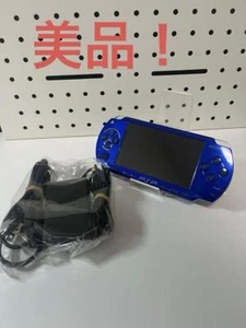 TOP PSP 1000 Body Metallic Blue 3020 mit Akku und Ladegerät aus Japan - Bild 1 von 19