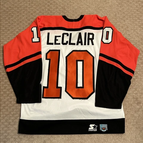 Starter NHL Hockey Jersey : Philadelphia Flyers : John LeClair #10 : Men / L Cover