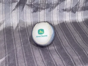 John Deere Logo Promo Full-Gloss Souvenir Collectible Baseball - Picture 1 of 8