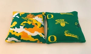 OREGON ENTEN CORNHOLE SITZSÄCKE WERFEN SPIEL 8ER SET KOSTENLOSER VERSAND  - Bild 1 von 1