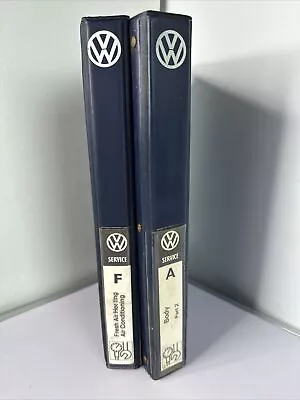 1969 VW Volkswagen Fresh Air Heating Service & Body Part 2 Shop Repair Manuals • 172.88€