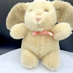 DAKIN Sweet Inspirations 1989 Tan Bunny Rabbit 7" Vintage Plush Stuffed - Picture 1 of 13