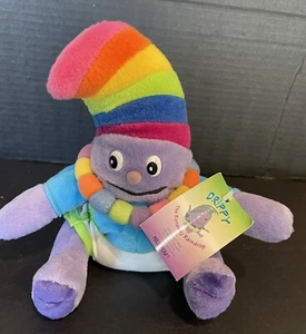 "Felpa Drippy The Runaway Raindrop 8"" Peluche Peso Frijol Fondo Difícil de Encontrar" - Imagen 1 de 5