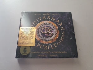 Whitesnake The Purple Album Special Gold Edition 2CD/Bluray LTD 50th Anniversary - Picture 1 of 2