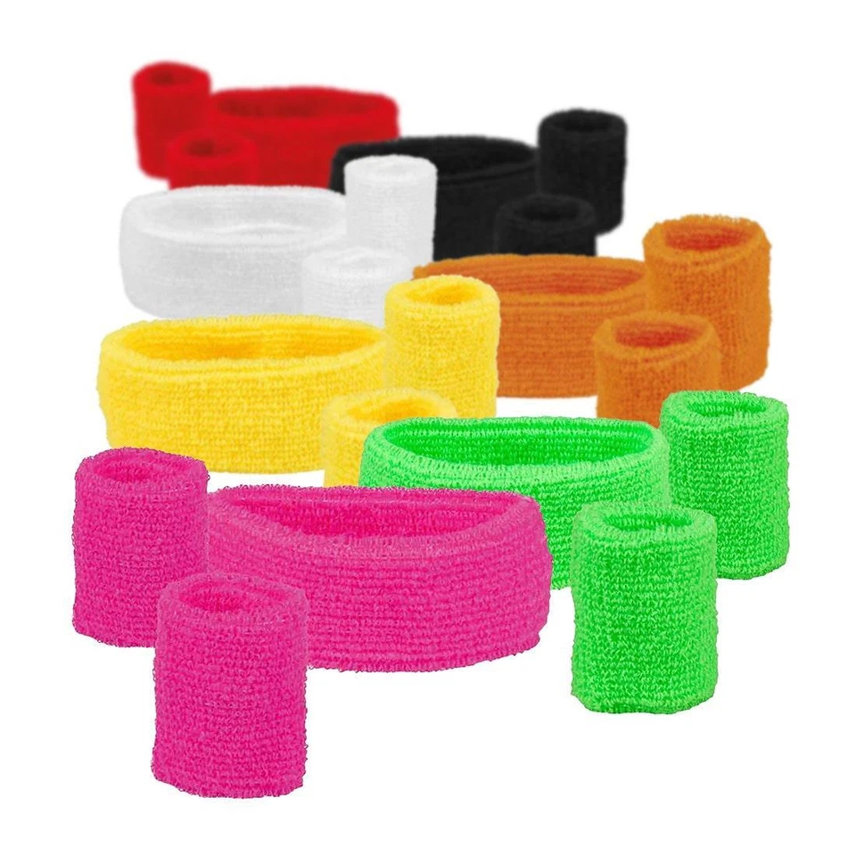 Conjunto de diadema y pulsera de neón de los años 80 - Vestido elegante Boland para adultos Foto 1 de 1