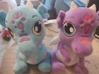 AniMagic My Cuddly Purple And blue Dragons with Sound