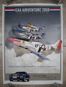 2008 EAA AirVenture Poster Experimental Aircraft Association Oshkosh, Wisconsin - Picture 1 of 5