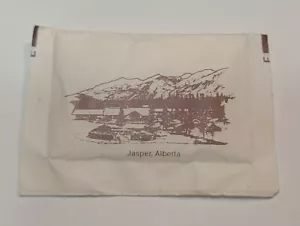 VINTAGE JASPER ALBERTA CANADA SUGAR PACK UNOPENED 1960/70s JASPER PARK LODGE - Picture 1 of 2