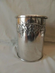 Collectible Silver Plated Ice Bucket for Champagne or Wine Etain Zinn 115 - Picture 1 of 12