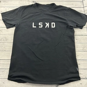 Camiseta de manga corta LSKD Flxdry para hombre XL negra - Imagen 1 de 5
