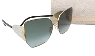 Gafas de sol para mujer JIMMY CHOO River/S OS marco tono dorado mariposa tintada PVP385 I Foto 1 de 4