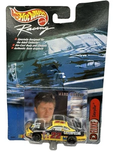 1999 Hot Wheels Racing Ward Burton #44Caterpillar NASCAR Diecast Sticker NIB VTG - Picture 1 of 4