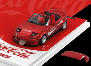 MAZDA MX-5 with Hardtop / Coca Cola  - red - Cool Car 1:64 - Foto 1 di 6