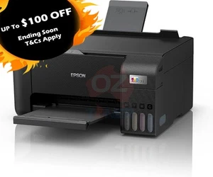 Epson Ecotank ET-2810/ET-2820 A4 Wireless Inkjet Multifunction Printer+LCD BLACK - Picture 1 of 5