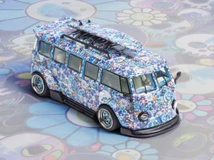 VW Volkswagen T1 Bus - Widebody - Kiki - Liberty 1:64 - Foto 1 di 6