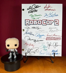 RoboCop 2 Skript signiert - Autogrammnachdrucke - 128 Seiten - Bild 1 von 7